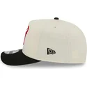 bone-curvo-bege-e-preto-snapback-9fifty-a-frame-precurved-hardwood-classics-da-chicago-bulls-nba-da-new-era