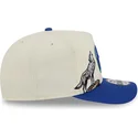 bone-curvo-bege-e-azul-snapback-9fifty-a-frame-precurved-hardwood-classics-da-minnesota-timberwolves-nba-da-new-era