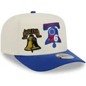 bone-curvo-bege-e-azul-snapback-9fifty-a-frame-precurved-hardwood-classics-da-philadelphia-76ers-nba-da-new-era
