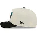 bone-curvo-bege-e-preto-snapback-9fifty-a-frame-precurved-hardwood-classics-da-vancouver-grizzlies-nba-da-new-era