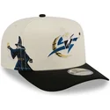 bone-curvo-bege-e-preto-snapback-9fifty-a-frame-precurved-hardwood-classics-da-washington-wizards-nba-da-new-era