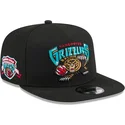 bone-plano-preto-snapback-9fifty-a-frame-hardwood-classics-da-vancouver-grizzlies-nba-da-new-era
