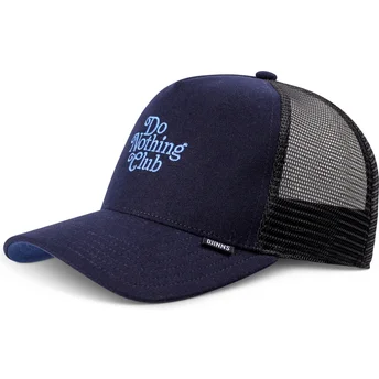 Boné trucker azul marinho Do Nothing Club HFT DNC Wooly da Djinns