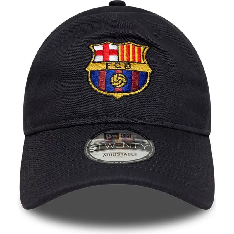bone-curvo-azul-marinho-ajustavel-da-fc-barcelona-laliga-9twenty-core-da-new-era