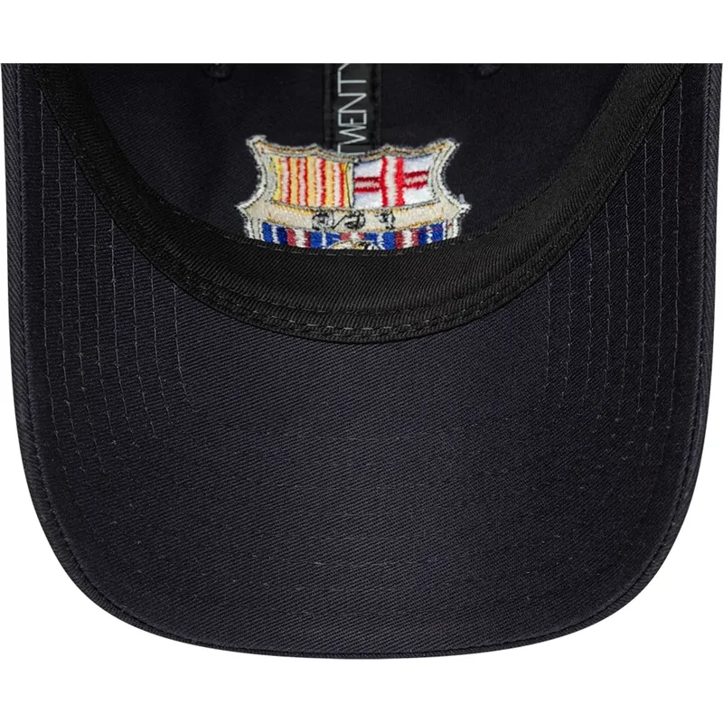 bone-curvo-azul-marinho-ajustavel-da-fc-barcelona-laliga-9twenty-core-da-new-era