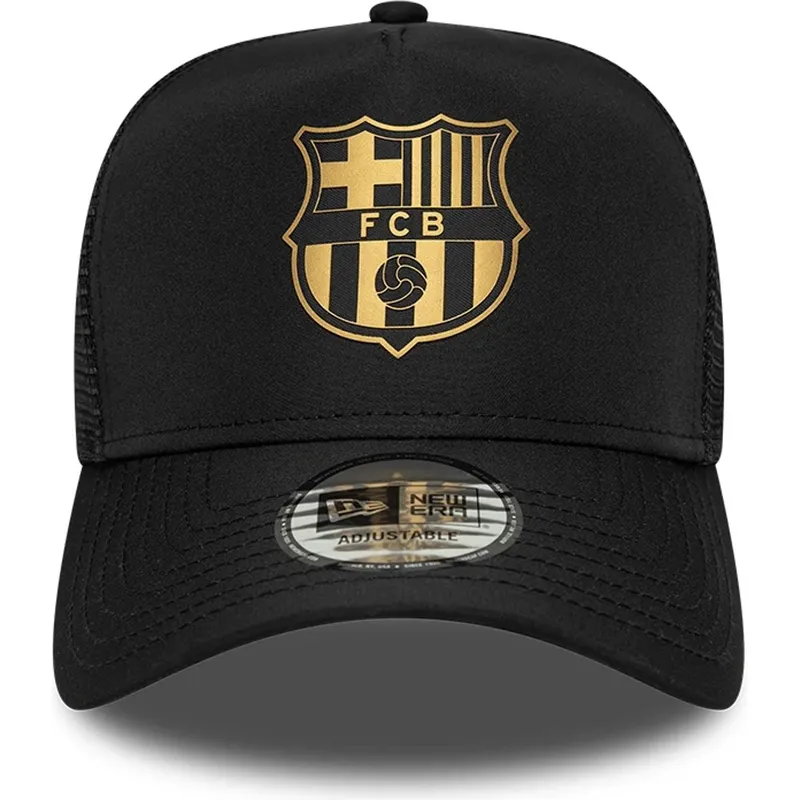 bone-trucker-preto-da-fc-barcelona-laliga-a-frame-gold-da-new-era