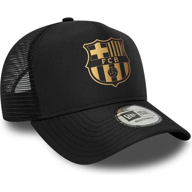 bone-trucker-preto-da-fc-barcelona-laliga-a-frame-gold-da-new-era