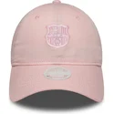 bone-curvo-rosa-ajustavel-para-mulheres-com-logo-rosa-da-fc-barcelona-laliga-9twenty-da-new-era