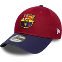 bone-curvo-vermelho-e-azul-ajustavel-da-fc-barcelona-laliga-9forty-contrast-da-new-era