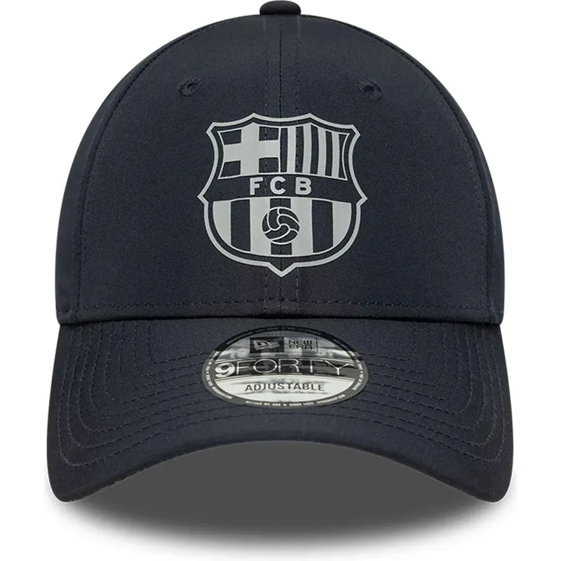 bone-curvo-azul-marinho-ajustavel-da-fc-barcelona-laliga-9forty-reflective-da-new-era