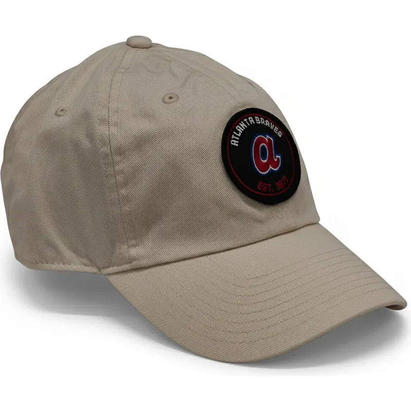 bone-curvo-bege-ajustavel-club-unstructured-organic-cotton-da-atlanta-braves-mlb-da-nike