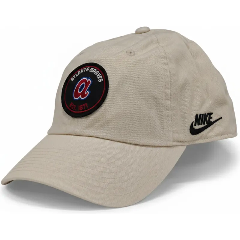 bone-curvo-bege-ajustavel-club-unstructured-organic-cotton-da-atlanta-braves-mlb-da-nike