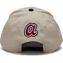 bone-curvo-bege-e-preto-snapback-rise-structured-da-atlanta-braves-mlb-da-nike