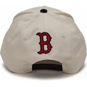 bone-curvo-bege-e-preto-snapback-rise-structured-da-boston-red-sox-mlb-da-nike