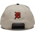 bone-curvo-bege-e-preto-snapback-rise-structured-da-detroit-tigers-mlb-da-nike