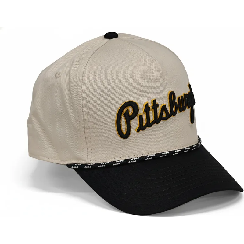 bone-curvo-bege-e-preto-snapback-rise-structured-da-pittsburgh-pirates-mlb-da-nike