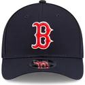 bone-curvo-azul-marinho-snapback-9forty-m-crown-player-replica-da-boston-red-sox-mlb-da-new-era