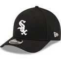 bone-curvo-preto-snapback-9forty-m-crown-player-replica-da-chicago-white-sox-mlb-da-new-era