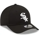 bone-curvo-preto-snapback-9forty-m-crown-player-replica-da-chicago-white-sox-mlb-da-new-era