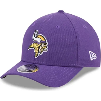 Boné curvo violeta snapback 9FORTY M-Crown Team da Minnesota Vikings NFL da New Era