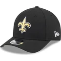 bone-curvo-preto-snapback-9forty-m-crown-team-da-new-orleans-saints-nfl-da-new-era