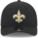 bone-curvo-preto-snapback-9forty-m-crown-team-da-new-orleans-saints-nfl-da-new-era