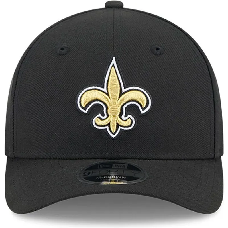 bone-curvo-preto-snapback-9forty-m-crown-team-da-new-orleans-saints-nfl-da-new-era