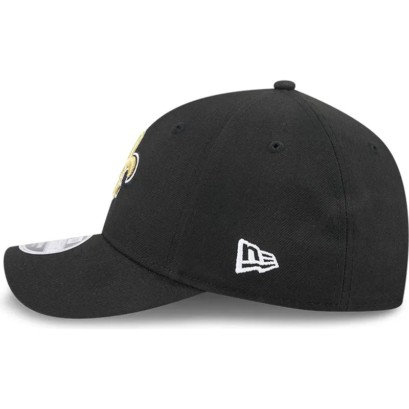 bone-curvo-preto-snapback-9forty-m-crown-team-da-new-orleans-saints-nfl-da-new-era