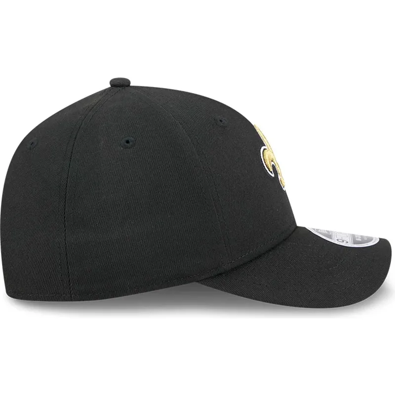 bone-curvo-preto-snapback-9forty-m-crown-team-da-new-orleans-saints-nfl-da-new-era