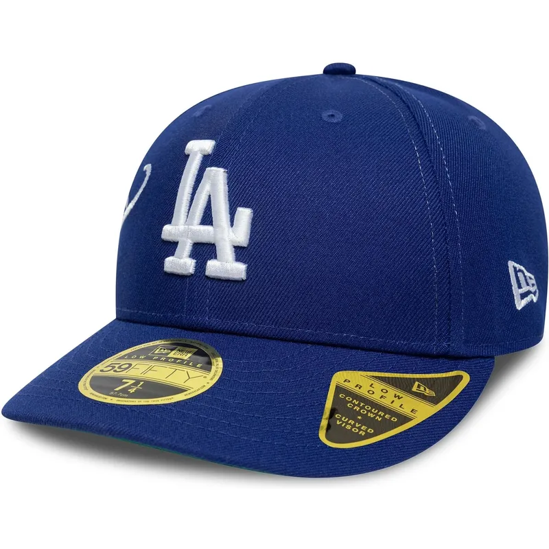 bone-curvo-azul-justo-59fifty-low-profile-precurved-est-script-da-los-angeles-dodgers-mlb-da-new-era