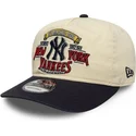 bone-curvo-bege-e-azul-marinho-ajustavel-19twenty-washed-graphic-da-new-york-yankees-mlb-da-new-era