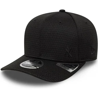 Boné curvo preto snapback 9SEVENTY Stretch Snap Mesh Flawless da New York Yankees MLB da New Era