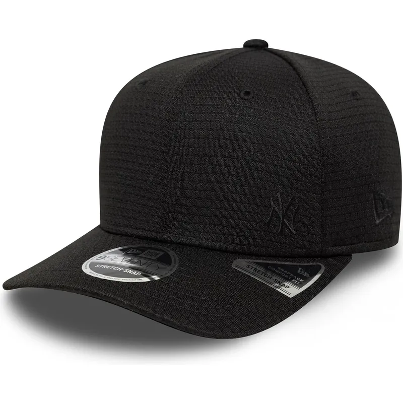 bone-curvo-preto-snapback-9seventy-stretch-snap-mesh-flawless-da-new-york-yankees-mlb-da-new-era