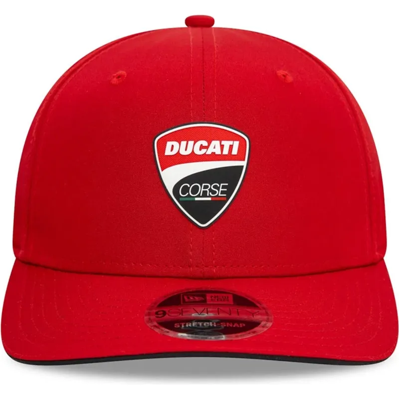bone-curvo-vermelho-snapback-9seventy-stretch-snap-core-da-ducati-motor-motogp-da-new-era