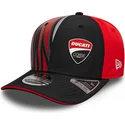 bone-curvo-preto-e-vermelho-snapback-9seventy-stretch-snap-print-da-ducati-motor-motogp-da-new-era