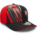 bone-curvo-preto-e-vermelho-snapback-9seventy-stretch-snap-print-da-ducati-motor-motogp-da-new-era