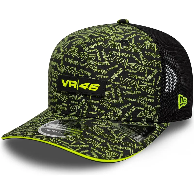 bone-trucker-preto-e-amarelo-9seventy-stretch-snap-all-over-print-da-valentino-rossi-vr46-motogp-da-new-era