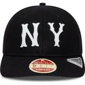 bone-curvo-preto-ajustavel-9fifty-retro-crown-heritage-series-da-new-york-highlanders-mlb-da-new-era