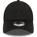 bone-curvo-preto-justo-com-logo-preto-39thirty-stretch-mesh-da-new-york-yankees-mlb-da-new-era