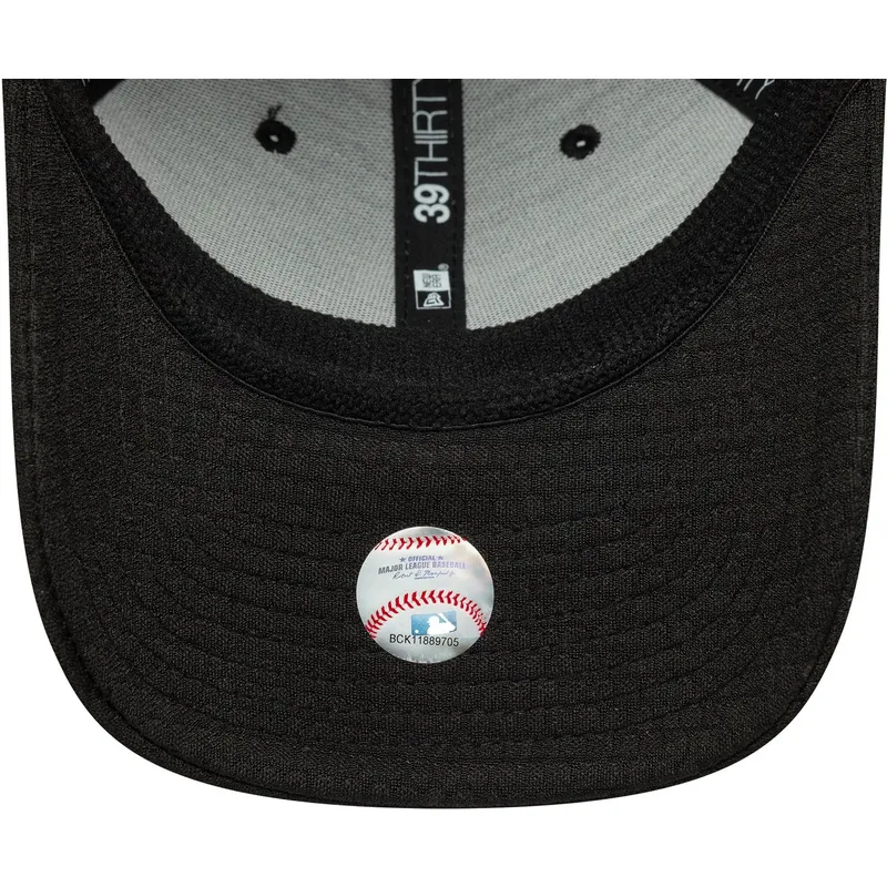 bone-curvo-preto-justo-com-logo-preto-39thirty-stretch-mesh-da-new-york-yankees-mlb-da-new-era