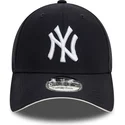 bone-curvo-azul-marinho-ajustavel-9forty-microfibre-da-new-york-yankees-mlb-da-new-era