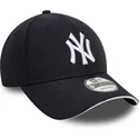 bone-curvo-azul-marinho-ajustavel-9forty-microfibre-da-new-york-yankees-mlb-da-new-era