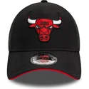 bone-curvo-preto-ajustavel-9forty-microfibre-da-chicago-bulls-nba-da-new-era