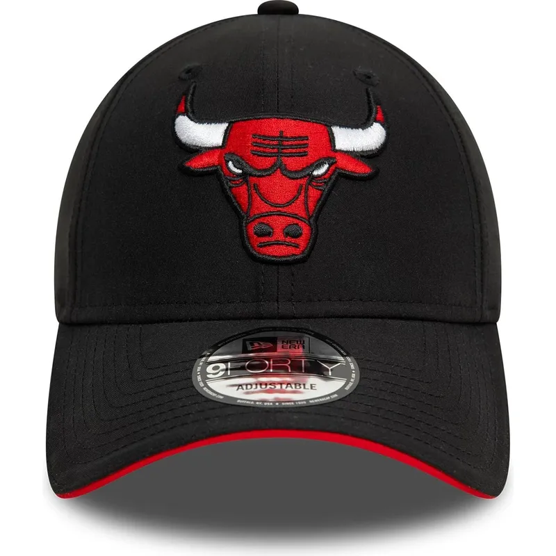 bone-curvo-preto-ajustavel-9forty-microfibre-da-chicago-bulls-nba-da-new-era
