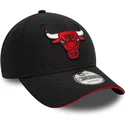 bone-curvo-preto-ajustavel-9forty-microfibre-da-chicago-bulls-nba-da-new-era