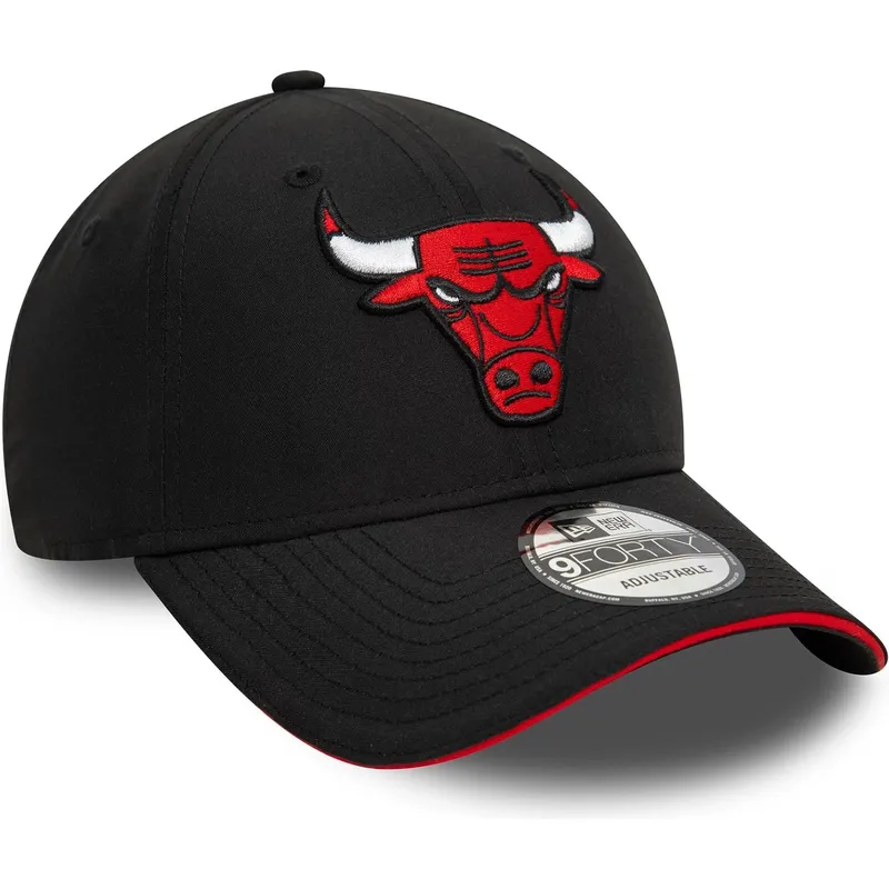 bone-curvo-preto-ajustavel-9forty-microfibre-da-chicago-bulls-nba-da-new-era