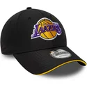 bone-curvo-preto-ajustavel-9forty-microfibre-da-los-angeles-lakers-nba-da-new-era