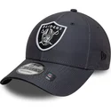 bone-curvo-cinza-ajustavel-9forty-microfibre-da-las-vegas-raiders-nfl-da-new-era