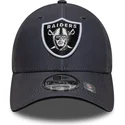 bone-curvo-cinza-ajustavel-9forty-microfibre-da-las-vegas-raiders-nfl-da-new-era