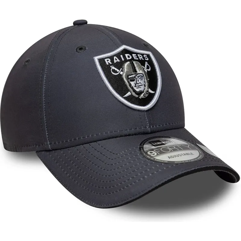 bone-curvo-cinza-ajustavel-9forty-microfibre-da-las-vegas-raiders-nfl-da-new-era